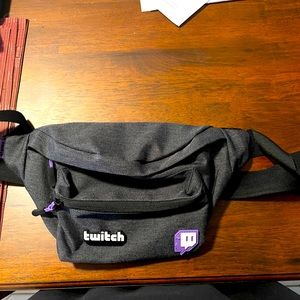Twitch-Dark Gray Fanny Pack